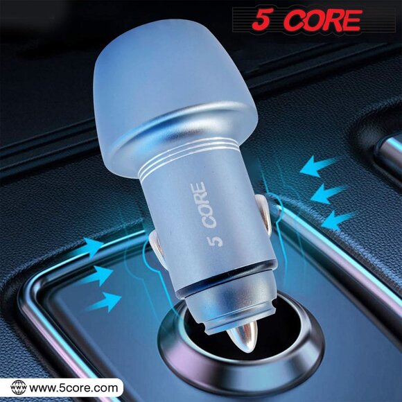 Car Charger USB Type C Adapter 36W Fast Charging Anker Outlet CDKC12 2Pcs - Picture 11 of 12